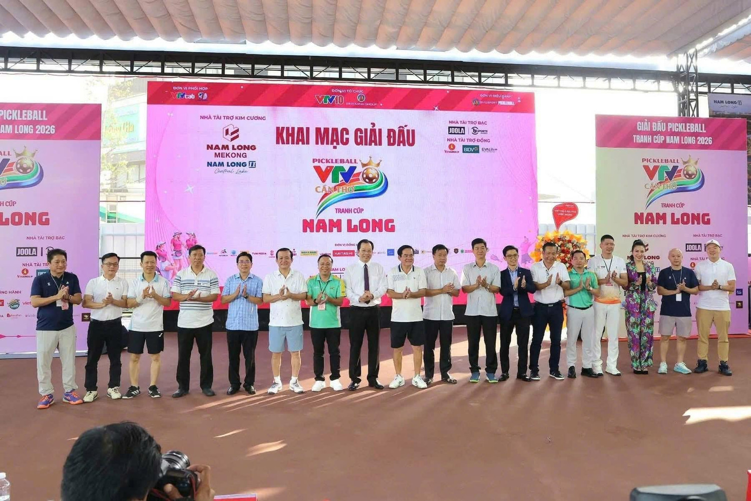 Giải Pickleball VTV Cần Thơ 2026 - Tranh Cúp Nam Long khuấy động Nam Long II Central Lake