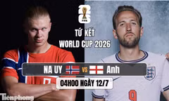Nhận định Na Uy vs Anh, 04h00 ngày 12/7: Nỗi khiếp sợ mang tên Haaland