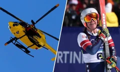 Cú sốc ở Thế vận hội mùa đông: Huyền thoại Lindsey Vonn chấn thương nặng, lên trực thăng đi cấp cứu