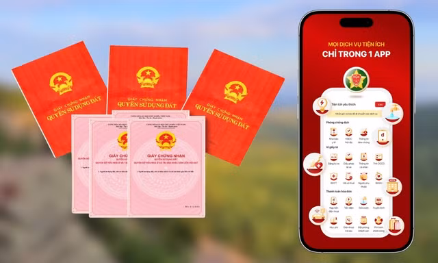Chính thức 'sổ đỏ' điện tử thay thế bản giấy trong thủ tục hành chính