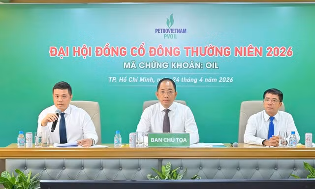 Đại hội đồng cổ đông thường niên 2026: PVOIL thay đổi nhân sự cấp cao, tiếp đà tăng trưởng