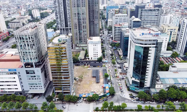 Cận cảnh khu 'đất vàng' vừa được Hà Nội chuyển mục đích xây cao ốc