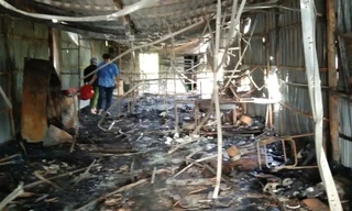 Bé trai 9 tuổi tử vong trong đám cháy