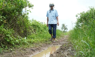 Cà Mau: Bi hài chuyện phá đường cũ nhưng chờ mãi không làm mới 