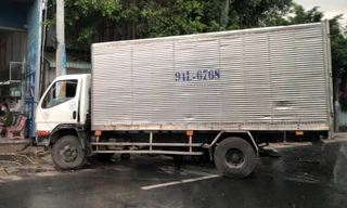 Bốn xe đâm liên hoàn trên quốc lộ 1, một người tử vong