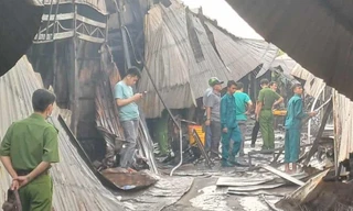 Thiệt hại hơn 20 tỷ đồng trong vụ cháy 57 ki ốt ở chợ nghi do ghen tuông