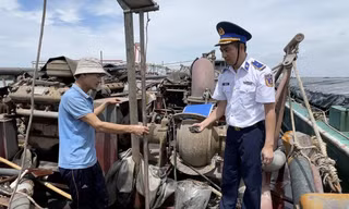 Cảnh sát biển phát hiện phương tiện chở 200m³ cát không rõ nguồn gốc