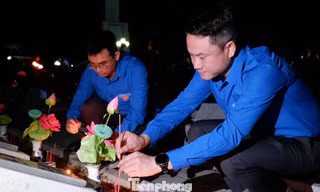 Bí thư Trung ương Đoàn dự lễ tri ân anh hùng liệt sĩ tại Tây Ninh