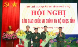 Bộ Chỉ huy Quân sự tỉnh Phú Thọ có tân Chính ủy