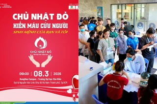 Hơn 5.000 sinh viên các trường đại học tại TP.HCM sẽ tham gia Chủ Nhật Đỏ 2026