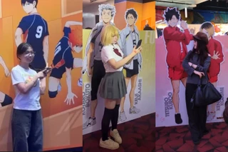 Fan anime Vua Bóng Chuyền có "tọa độ chạm bóng" ngay tại TP.HCM