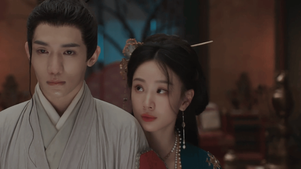 Cặp đôi &quot;tra nam - tiện nữ&quot; Thẩm Ngọc Dung và Uyển Nhi gây thích thú.