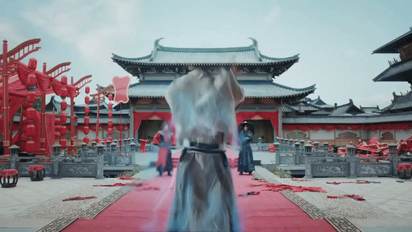 Cảnh Cố Kiếm Môn thể hiện sức mạnh của mình.