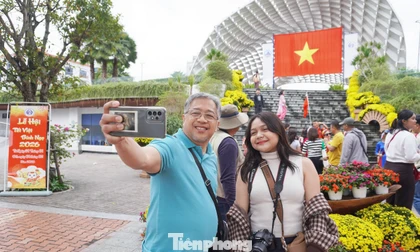 Phố phường Đà Nẵng 'khoác áo mới' đón Tết