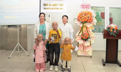 Ghép tủy thành công cho 3 bệnh nhi mắc bệnh hiểm nghèo