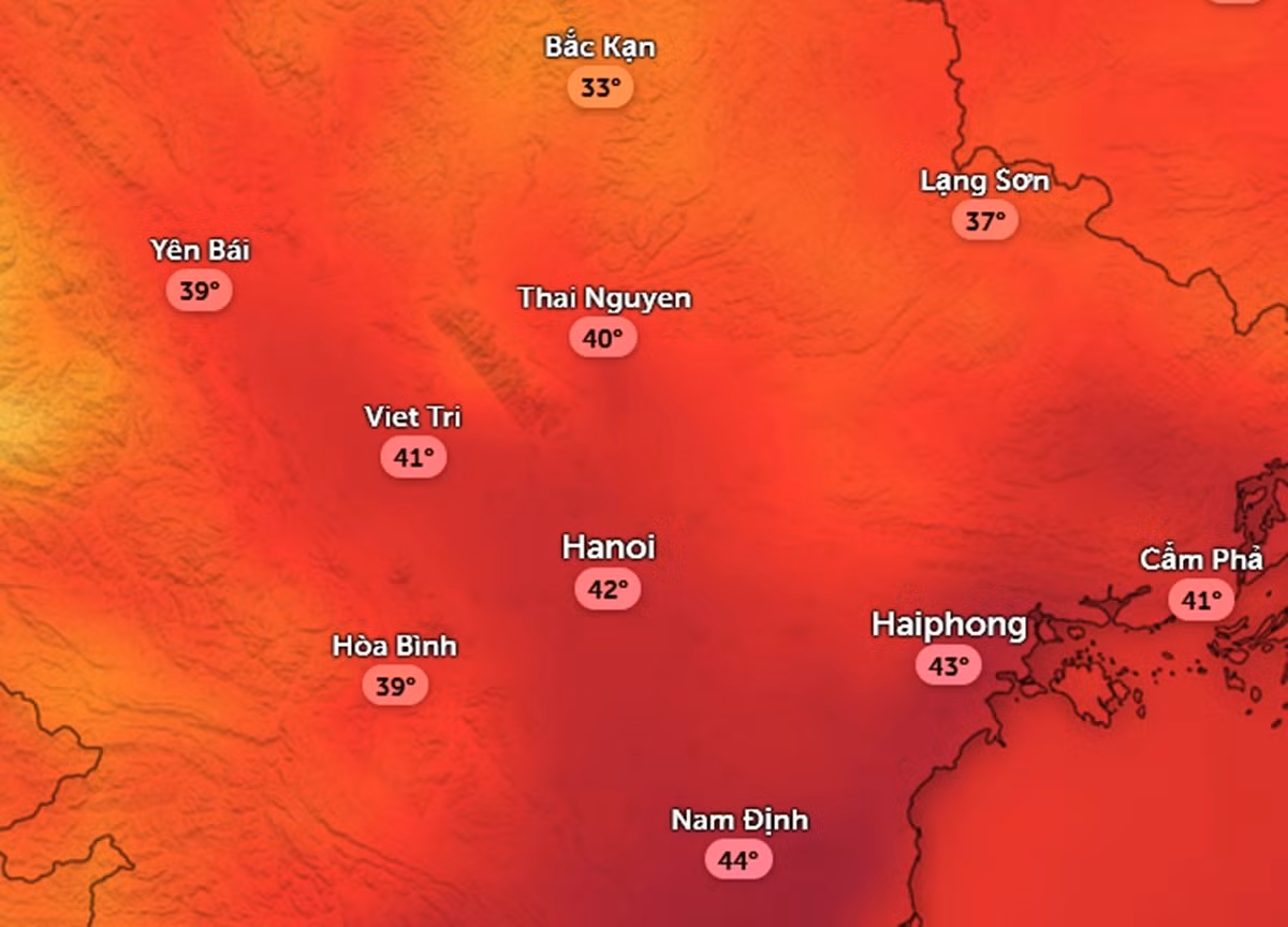 Hà Nội được dự báo giảm nóng tạm thời trong ngày 5/6