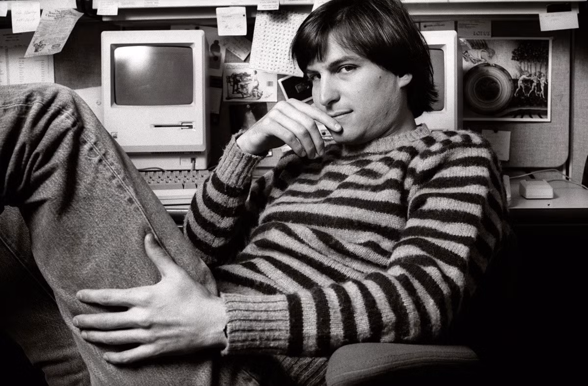 Steve Jobs thời trẻ