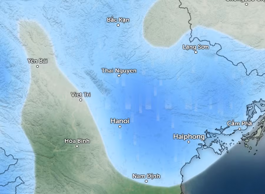Hà Nội có mưa vào dịp nghỉ lễ Giỗ Tổ Hùng Vương