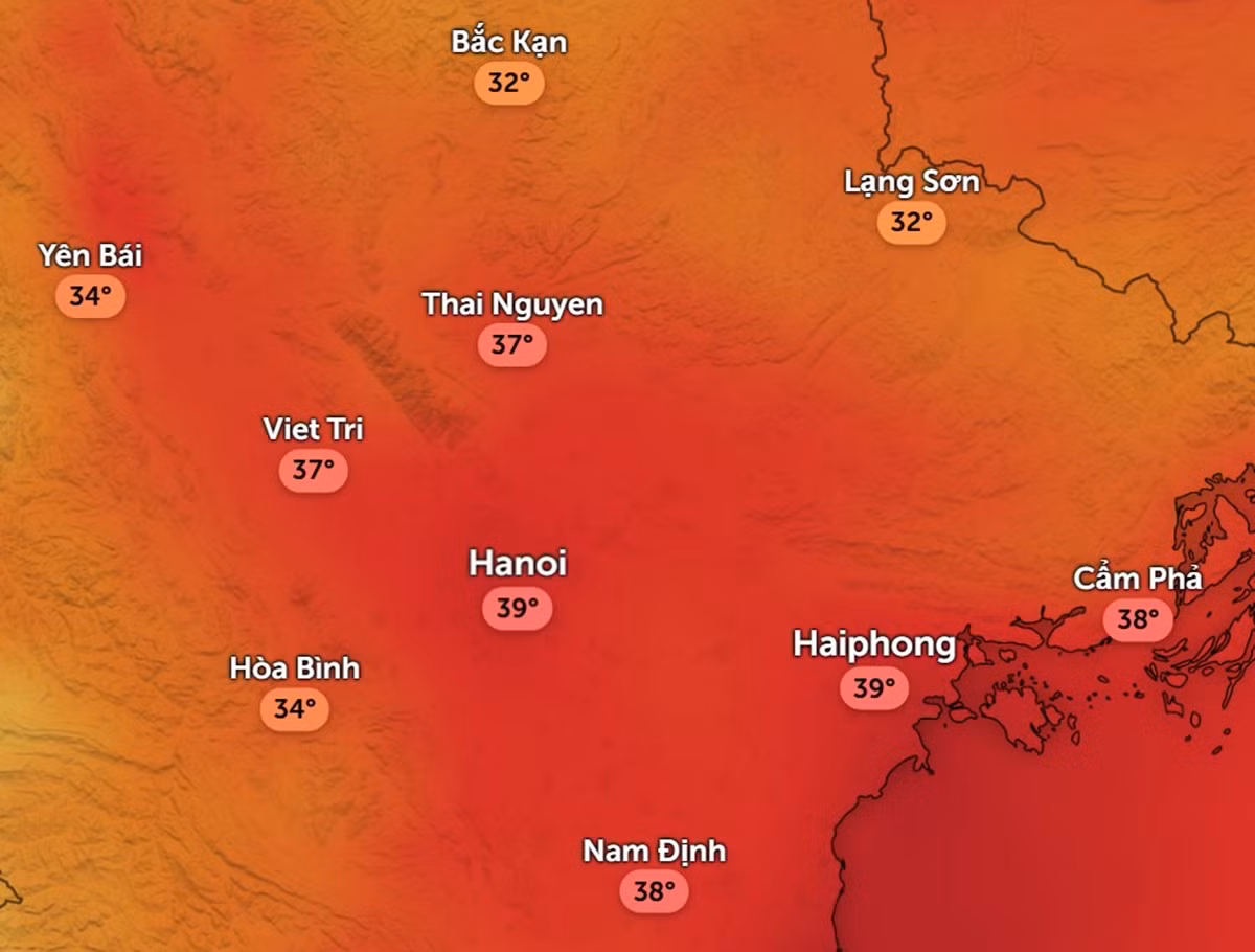 Hà Nội xuất hiện nhiều đêm nhiệt đới với nhiệt độ ban đêm trên 30 độ C