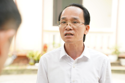 Ông Phạm Trung Kiên, Bí thư Đảng ủy xã Vạn Hòa Ông Phạm Trung Kiên, Bí thư Đảng ủy xã Vạn Hòa