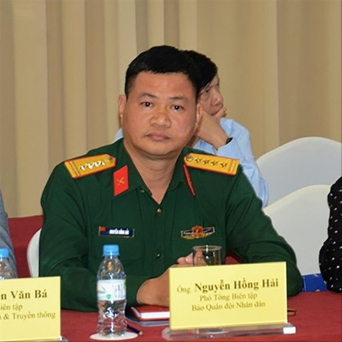 Đại tá, TS Nguyễn Hồng Hải, Phó Tổng biên tập Báo QĐND