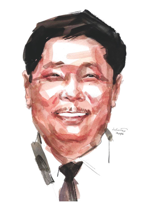 Anh Đàm Minh Thụy qua nét vẽ của họa sĩ Hoàng Tường