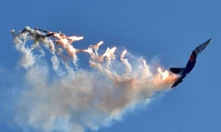 Rộ tin tiêm kích Su-30SM của Nga rơi sau khi phóng tên lửa