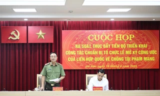 Đảm bảo tuyệt đối an ninh, an toàn cho Lễ mở ký Công ước của Liên hợp quốc về chống tội phạm mạng 