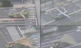 Nhiều UAV 'lạ' xuất hiện trên đường phố Trung Quốc