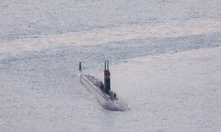 Tàu ngầm hạt nhân Mỹ cập cảng Hàn Quốc