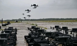 Quan chức Đức nói Nga có thể phóng cùng lúc 2.000 máy bay không người lái