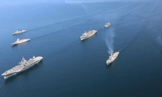 NATO điều 20 tàu chiến tập trận trên Biển Baltic