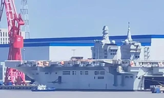 Rộ tin Trung Quốc sắp thử nghiệm tàu chiến mới