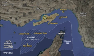 Bảy hòn đảo nắm giữ 'chìa khoá' eo biển Hormuz