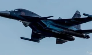 Rộ tin cường kích-ném bom Su-34 của Nga rơi ở Biển Đen