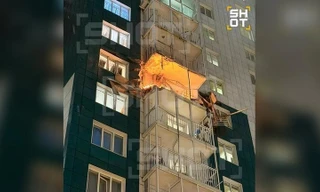 Nga: Nhiều tòa nhà cao tầng bị máy bay không người lái tập kích