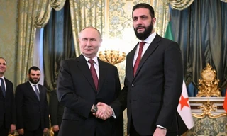 Tổng thống Nga tiếp Tổng thống Syria tại Điện Kremlin