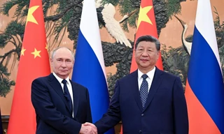 Tổng thống Nga hội đàm song phương với Chủ tịch Trung Quốc