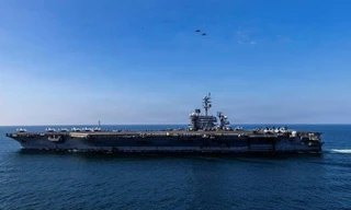 Thực hư thông tin Iran dội tên lửa vào tàu sân bay Mỹ