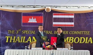 Thái Lan, Campuchia ký thỏa thuận ngừng bắn