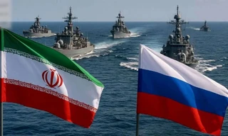 Nga, Iran tập trận chung trên biển