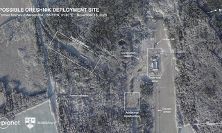 Ảnh vệ tinh hé lộ Nga triển khai tên lửa siêu thanh Oreshnik tại căn cứ cũ ở Belarus