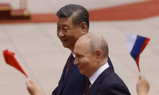 Lễ đón chính thức Tổng thống Nga Vladimir Putin tại Trung Quốc