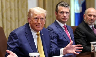 Tổng thống Donald Trump dự cuộc họp hiếm hoi với toàn bộ chỉ huy quân đội Mỹ