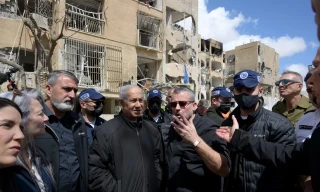 Đập tan mọi đồn đoán: Thủ tướng Israel thị sát hiện trường vụ tấn công của Iran