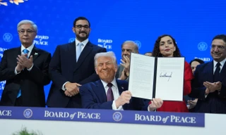 Tổng thống Mỹ Donald Trump chính thức thành lập Hội đồng Hòa bình