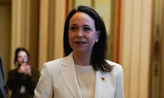 Lãnh đạo phe đối lập Venezuela tặng huy chương Nobel Hòa bình cho Tổng thống Mỹ