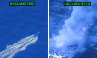 Quân đội Mỹ tung đòn chí mạng vào tàu chở ma túy gần Venezuela