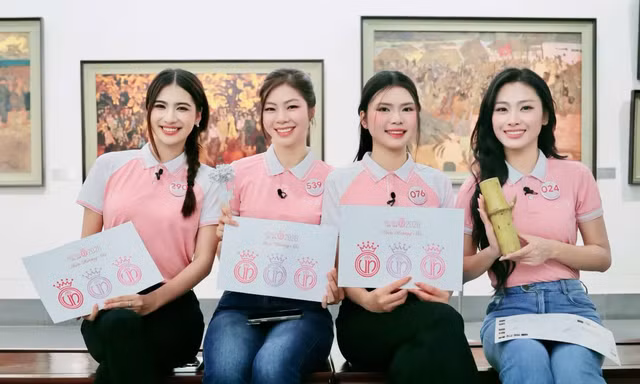 Thí sinh Hoa hậu Việt Nam 2026 hào hứng giải mã thử thách tại show thực tế