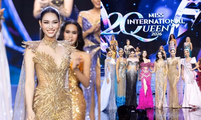 Minh Anh dừng chân ở Top 12, đại diện Mỹ đăng quang Miss International Queen 2026